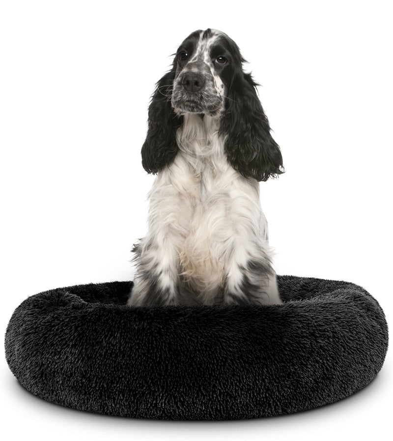 Black and white clearance dog bed